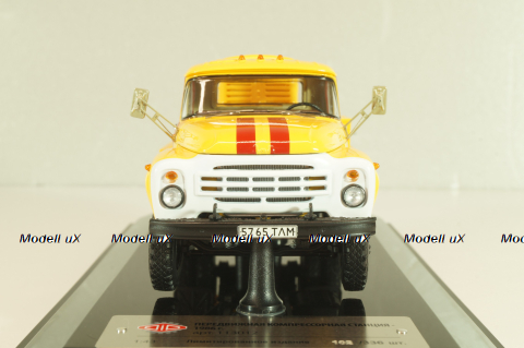 ПКС-130 Аварийная теплосеть на шасси Зил-130 1986, желтый, 113012, DiP Models 1:43