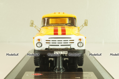 ПКС-130 Аварийная теплосеть на шасси Зил-130 1986, желтый, 113012, DiP Models 1:43