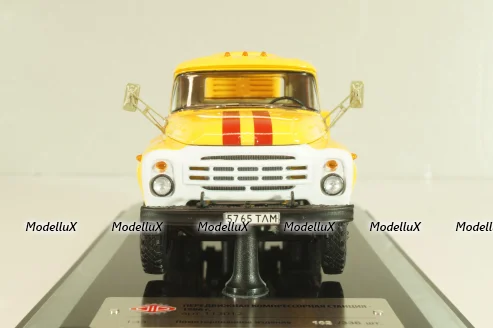 ПКС-130 Аварийная теплосеть на шасси Зил-130 1986, желтый, 113012, DiP Models 1:43