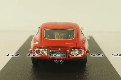 Toyota 2000GT 1967, red 8331, HPI 1:43