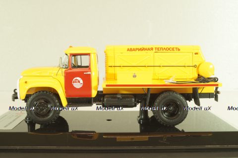 ПКС-130 Аварийная теплосеть на шасси Зил-130 1986, желтый, 113012, DiP Models 1:43