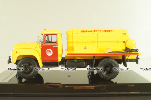 ПКС-130 Аварийная теплосеть на шасси Зил-130 1986, желтый, 113012, DiP Models 1:43