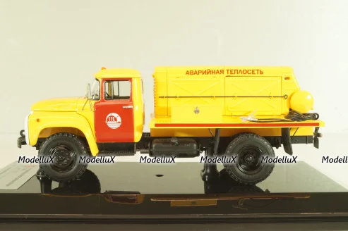 ПКС-130 Аварийная теплосеть на шасси Зил-130 1986, желтый, 113012, DiP Models 1:43