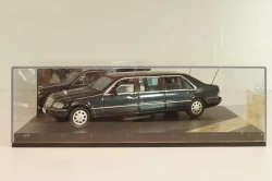 Mercedes-Benz S600L Pullman (W140) 1997 dark metallic grey, V98050, Vitesse 1:43