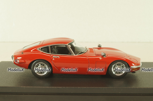 Toyota 2000GT 1967, red 8331, HPI 1:43