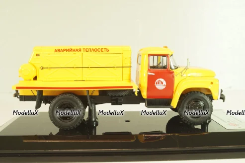 ПКС-130 Аварийная теплосеть на шасси Зил-130 1986, желтый, 113012, DiP Models 1:43