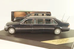 Mercedes-Benz S600L Pullman (W140) 1997 dark metallic grey, V98050, Vitesse 1:43