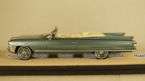 Cadillac Series 62 Convertible Open roof 1962, STM62301, Stamp models 1:43 