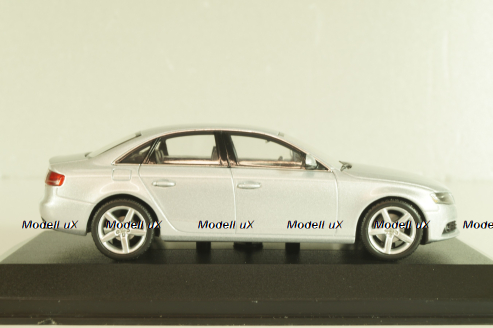 Audi A4 3.2 quattro (B8) sedan 2008, silver, 5010704113, Minichamps 1:43