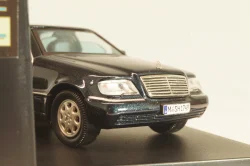 Mercedes-Benz S600L Pullman (W140) 1997 dark metallic grey, V98050, Vitesse 1:43