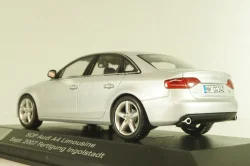 Audi A4 3.2 quattro (B8) sedan 2008, silver, 5010704113, Minichamps 1:43