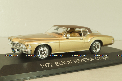 Buick Riviera Coupe 1972, gold/brown, PRD070, Premium X 1:43