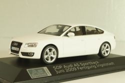Audi A5 3.2 quattro (8T) Sportback 2009, white, 5010905013, Schuco 1:43