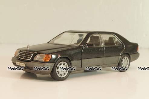 Mercedes-Benz 600SEL (W140) grey, 1991, Cursor 1:43