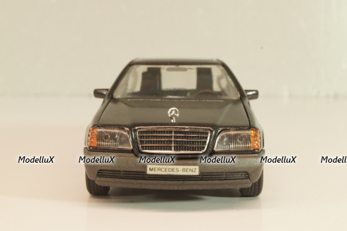 Mercedes-Benz 600SEL (W140) grey, 1991, Cursor 1:43