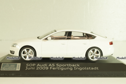 Audi A5 3.2 quattro (8T) Sportback 2009, white, 5010905013, Schuco 1:43