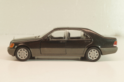 Mercedes-Benz 600SEL (W140) grey, 1991, Cursor 1:43