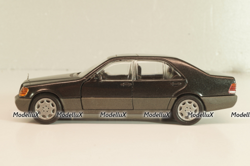 Mercedes-Benz 600SEL (W140) grey, 1991, Cursor 1:43