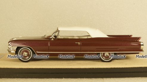 Cadillac Series 62 Convertible Closed roof 1962, STM62304, Stamp models 1:43 