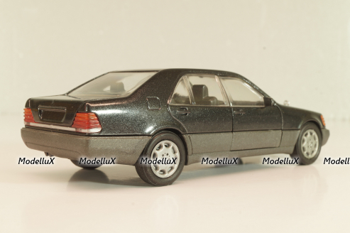 Mercedes-Benz 600SEL (W140) grey, 1991, Cursor 1:43
