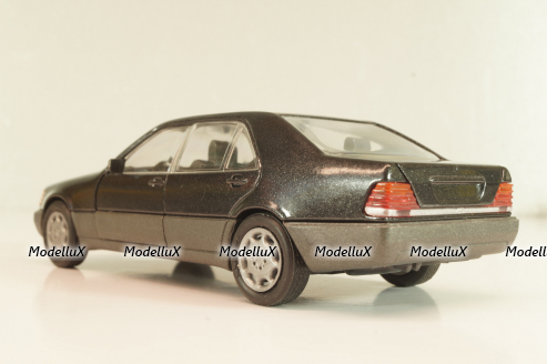 Mercedes-Benz 600SEL (W140) grey, 1991, Cursor 1:43