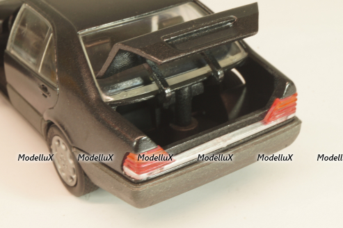 Mercedes-Benz 600SEL (W140) grey, 1991, Cursor 1:43