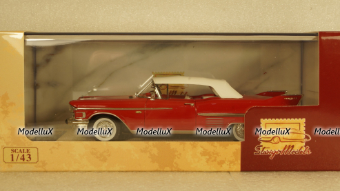Cadillac Series 62 Convertible Closed roof 1958, STM58304, Stamp models 1:43 
