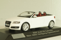 Audi A3 (8P) Cabriolet 2007, white, 5010803313, Minichamps 1:43