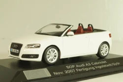 Audi A3 (8P) Cabriolet 2007, white, 5010803313, Minichamps 1:43