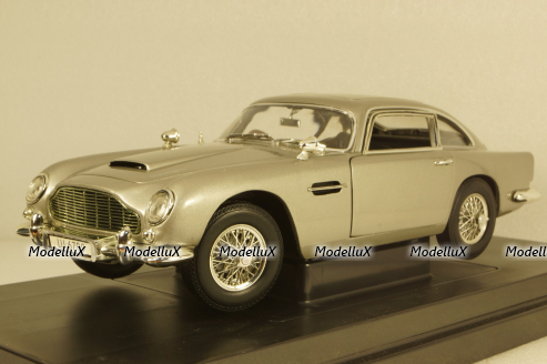 Aston Martin DB5 1965 James Bond 007 Goldfinger, 33754E, Joy Ride 1:18