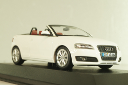 Audi A3 (8P) Cabriolet 2007, white, 5010803313, Minichamps 1:43