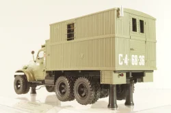 РЛС П3-А "Печора" Передвижная радиостанция на шасси Зис-151 с утеплительным чехлом, 115108, DiP Models 1:43