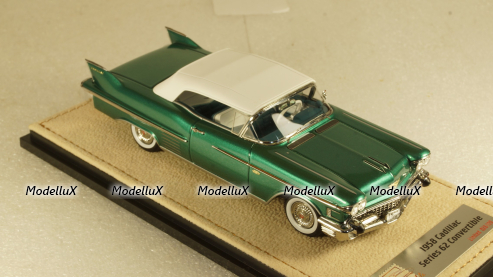Cadillac Series 62 Convertible Open roof 1958, STM58301, Stamp models 1:43 