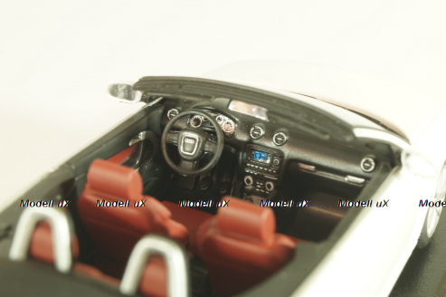 Audi A3 (8P) Cabriolet 2007, white, 5010803313, Minichamps 1:43
