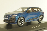 Audi Q6 E-Tron (GF) SUV 2024, blue, 5012326632, Spark 1:43