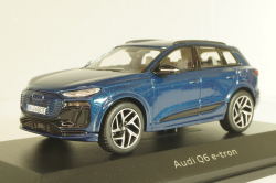 Audi Q6 E-Tron (GF) SUV 2024, blue, 5012326632, Spark 1:43