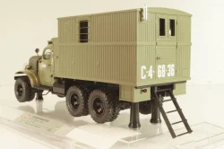 РЛС П3-А "Печора" Передвижная радиостанция на шасси Зис-151 с утеплительным чехлом, 115108, DiP Models 1:43