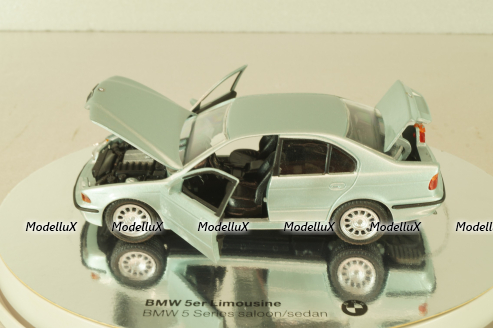 BMW 525i sedan (E39) 1995, light green, 80429419980, Schabak 1:43