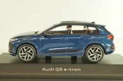 Audi Q6 E-Tron (GF) SUV 2024, blue, 5012326632, Spark 1:43