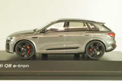 Audi Q8 E-tron (GE) SUV 2023, grey, 5012328631, Spark 1:43