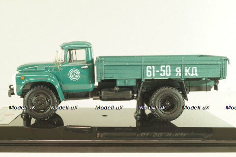 Зил-130 бортовой автомобиль 1974 г., морская волна, 113001, DiP Models 1:43