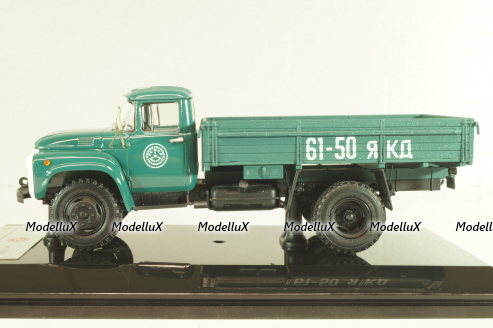 Зил-130 бортовой автомобиль 1974 г., морская волна, 113001, DiP Models 1:43