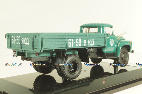 Зил-130 бортовой автомобиль 1974 г., морская волна, 113001, DiP Models 1:43