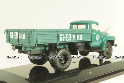 Зил-130 бортовой автомобиль 1974 г., морская волна, 113001, DiP Models 1:43
