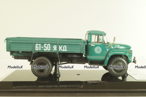 Зил-130 бортовой автомобиль 1974 г., морская волна, 113001, DiP Models 1:43