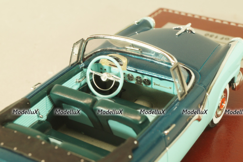 Ford Fairlane Sunliner 1955, green, GIM035b, GIM 1:43