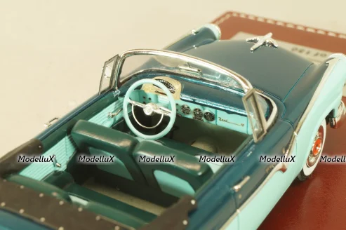Ford Fairlane Sunliner 1955, green, GIM035b, GIM 1:43