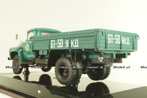 Зил-130 бортовой автомобиль 1974 г., морская волна, 113001, DiP Models 1:43