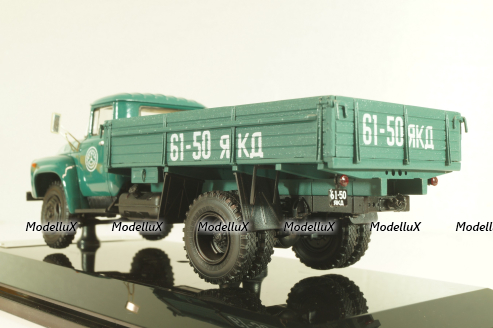 Зил-130 бортовой автомобиль 1974 г., морская волна, 113001, DiP Models 1:43