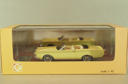 Lincoln Continental Mark III Convertible 1971, yellow, GIM011B, GIM 1:43